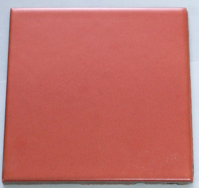 Copper 4x4* Tile Orange Iridescent Mosaic Ceramic C#IR35 1 Pc