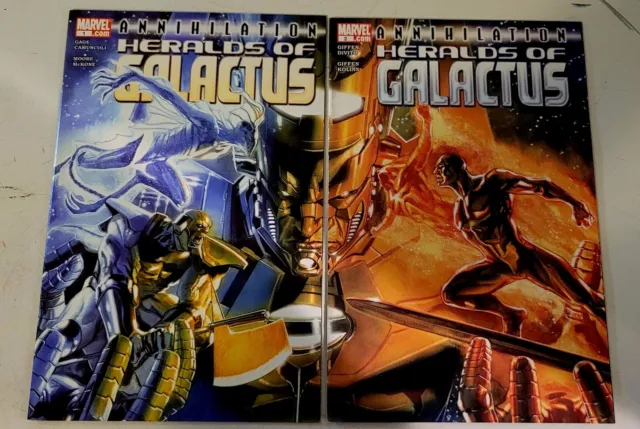 Annihilation: Heralds Of Galactus # 1 2 | Complete Set Run | 2007 Marvel