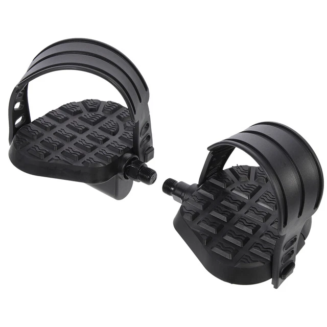 Pédales Pour Machine Elliptique Oshhni - Antidérapantes, Légères, En PP, 36x12 Cm, Noires