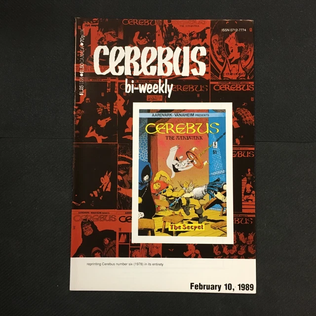 Cerebus Bi-Weekly #7 in NM- 9.2 . Aardvark-Vanaheim comics