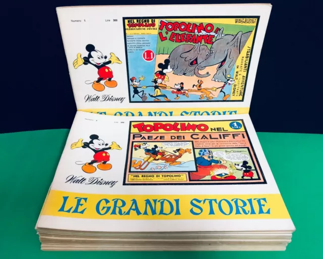 Fumetti Walt Disney LE GRANDI STORIE serie completa 1/12