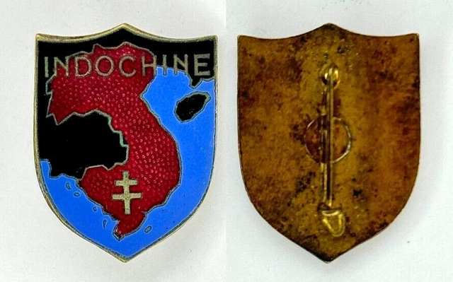 Insigne CEFEO Corps Expéditionnaire Français Extrême Orient Drago Paris - Marine