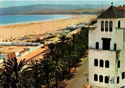 Cpm ak morocco tangier beach (342397)