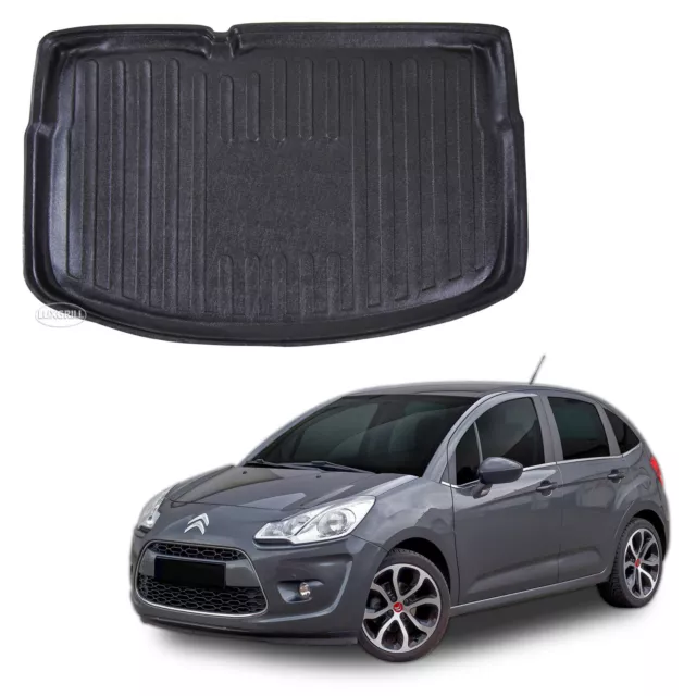 SCOUTT TAPIS DE COFFRE SUR MESURE pour CITROEN C3 5 PORTE BERLINA 2009-2016