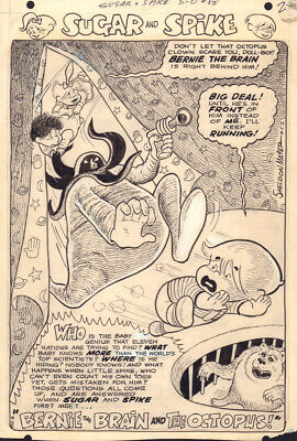 Sugar & Spike #85 p.2 - Title Splash - 1969 art by Sheldon Mayer
