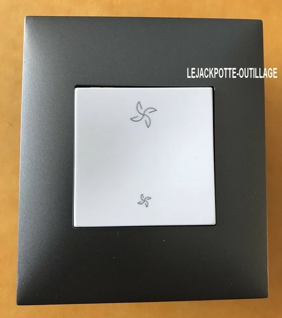 Commande VMC,Blanc / Magnésium,Ventilation Mécanique,ARNOULD Espace Evolution