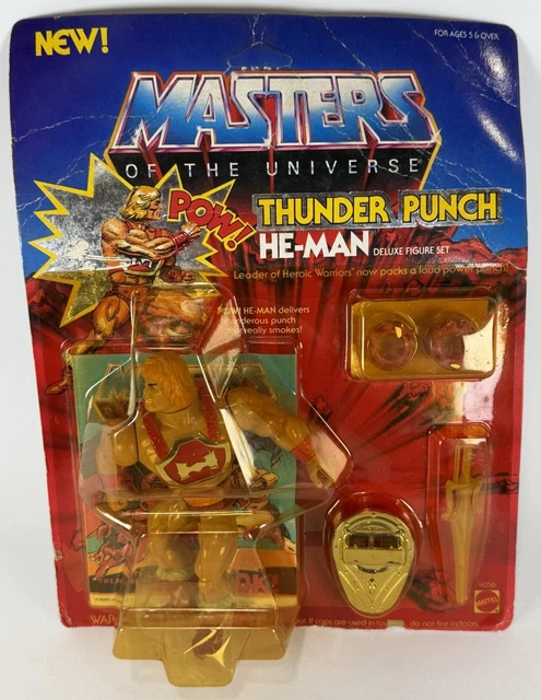 MOTU Masters of the Universe Vintage MUSCLOR Thunder punch Tonnerre