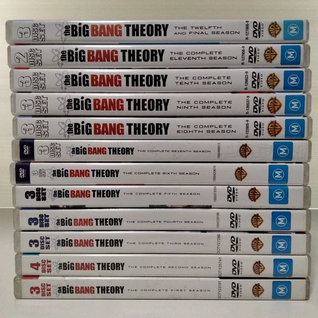 THE BIG BANG Theory The Complete Series Season 1-12 DVD Region 4 PAL ...