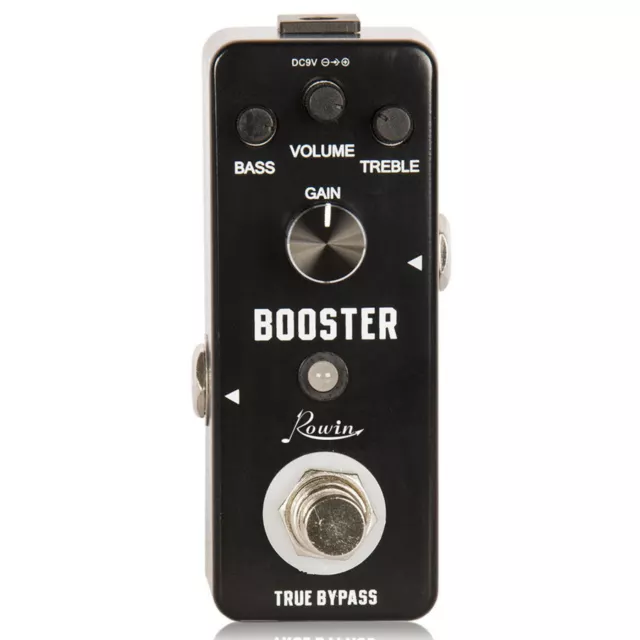 Rowin Booster Guitar Effect Pedal LEF-318 Micro series True Bypass New