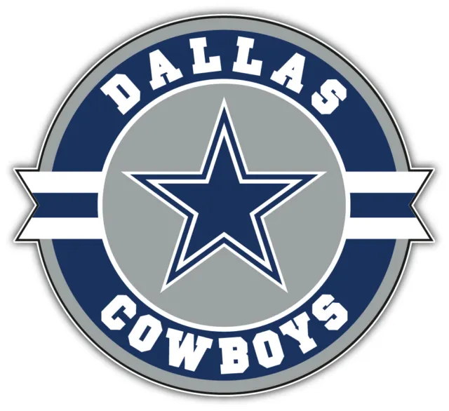 Dallas Cowboys Logo NFL Sport Car Bumper Sticker Decal "SIZES''