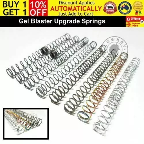 Upgrade Spring 1.2 1.3mm 1.4 1.5mm Gel Blaster Gen8 J9 J10 SCAR-V2/M4A1/MKM2/ACR