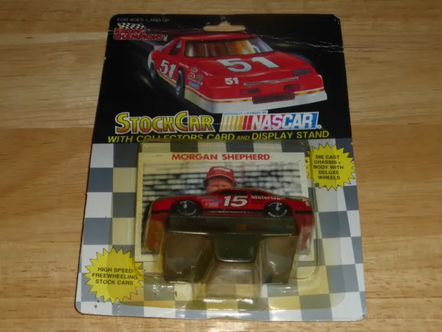 NASCAR Racing Champions Collectors Series 1991 #15 Morgan Shepherd Card Vehicle