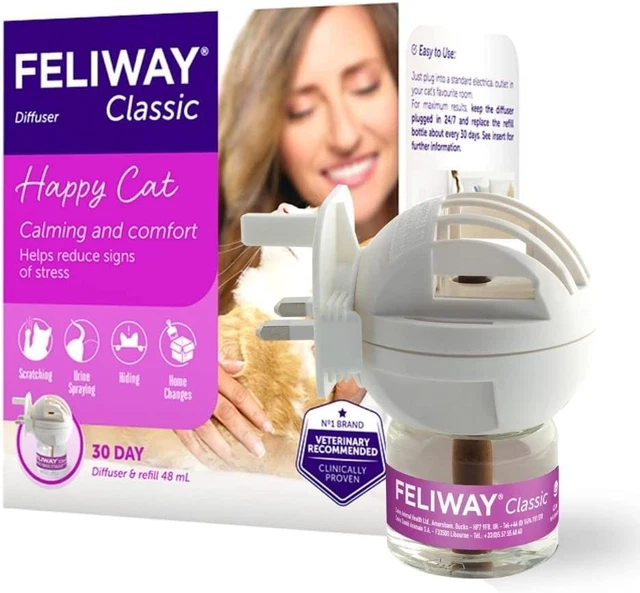Classic – Anti-stress pour Chat – Diffuseur + Recharge 48 ml