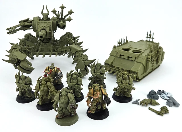 DEATH GUARD WARHAMMER 40k Chaos Nurgle rhino conversion EUR 70,00 - FR