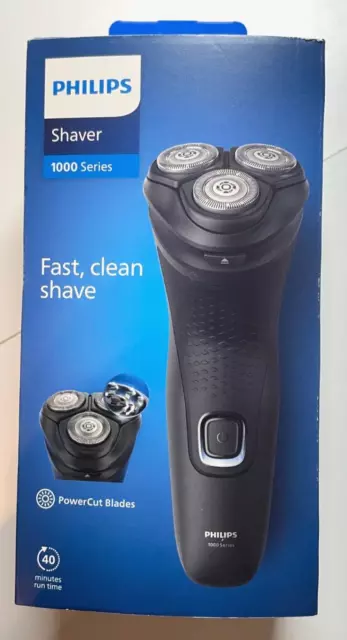 Philips 1000 Series Wet & Dry Electric Shaver with 4D Flex Heads S1141/00