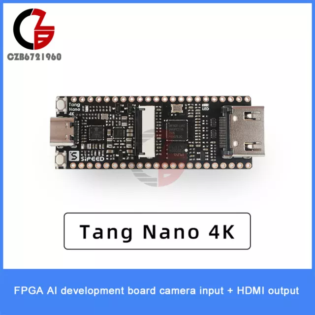 Tang Nano 4K Gaoyun FPGA GoAI Development Board OV2640 Camera Kit New 2
