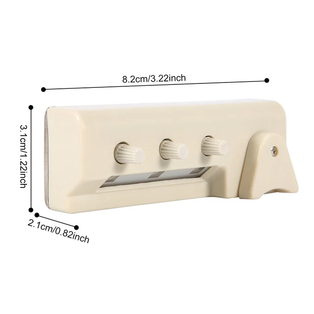 Accesorio para contador de fila de plata apto para máquina de tejer Silver Ree
