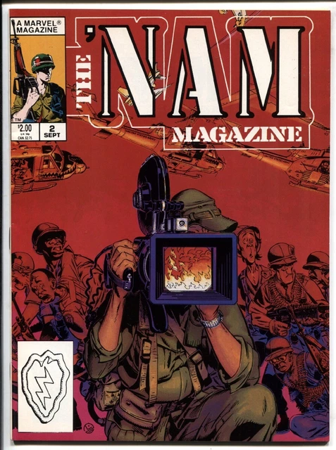 The 'Nam Magazine #2 1988 - Marvel magazine VF
