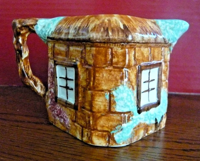 Vintage Keele Street Pottery Cottage House Creamer England