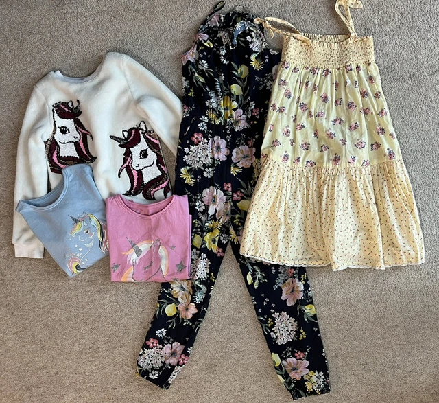 Girls bundle 6-7 unicorn/floral H&M