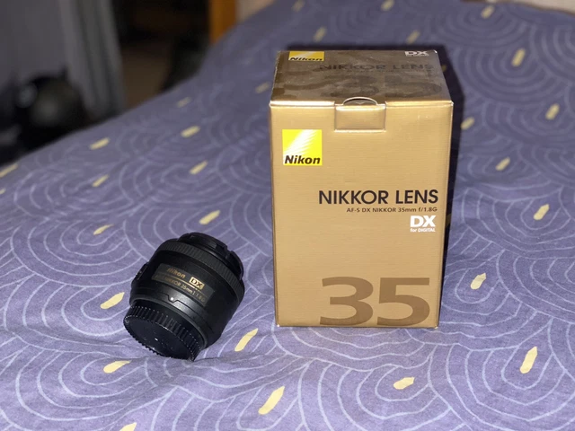 Nikon AF-S DX NIKKOR 35mm f/1,8G Objectif - Noir