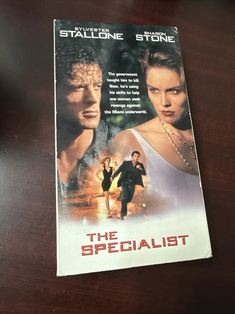 The Specialist – VHS Mit Sylvester Stallone, James Woods, Sharon Stone (105 Min.)