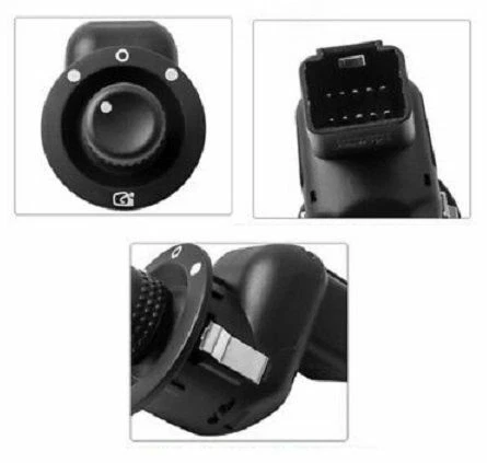 Bouton de réglage rétroviseur Renault 8200676533 - 82 00 431 192 - 82 00 676 533