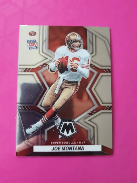 2022 Panini Mosaic Football #296 Joe Montana - San Francisco 49ers - Super Bowl