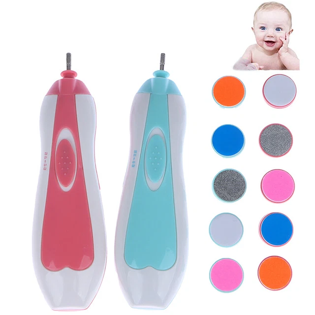 Smerigliatrice lucidante manicure elettrica bambino con luce LED per TS