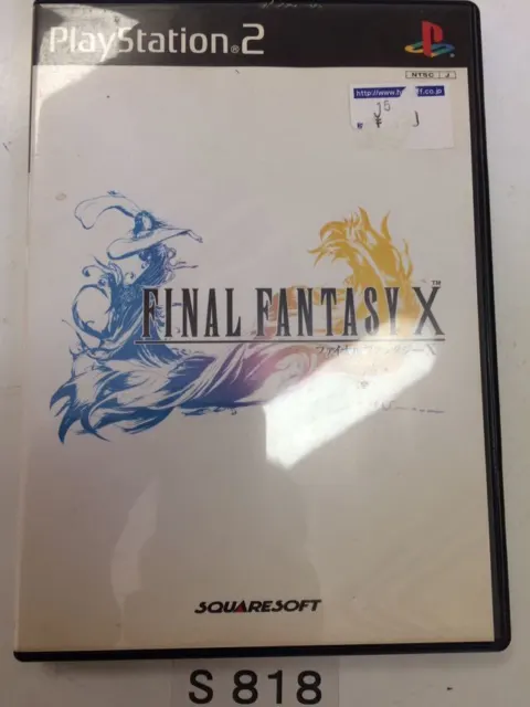 Final Fantasy FF X Sony PS 2 Playstation Japanese Ver