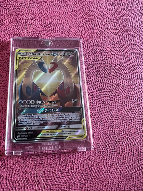 Latias & Latios GX 170/181 Pokemon Team Up - Alt Art Not PSA