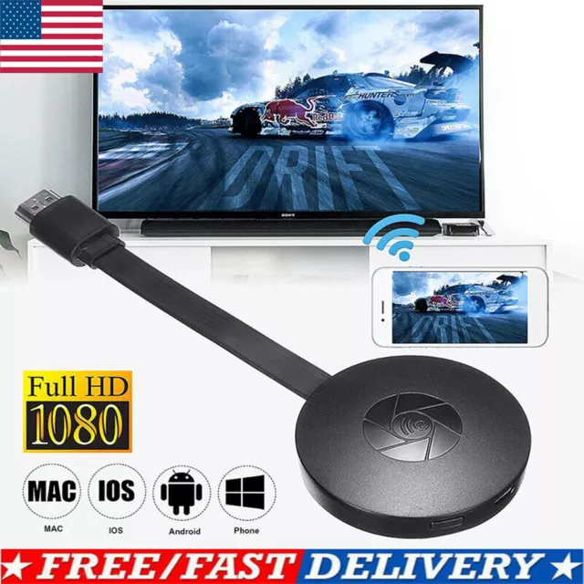 Miracast Dongle Wireless Wifi 1080P HDMI Mirror Screen Display Adapter For TV++