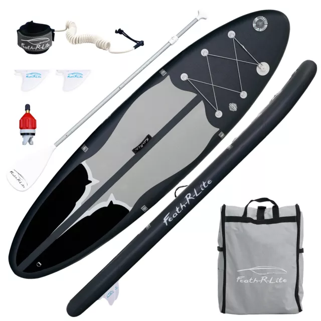 Feath-R-Lite Stand Up Paddle Board inflable,305✖80✖15cm Tabla de surf,Paddle