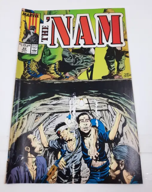 The 'Nam #22. 1988, Marvel Comics. Vietnam War / Military.