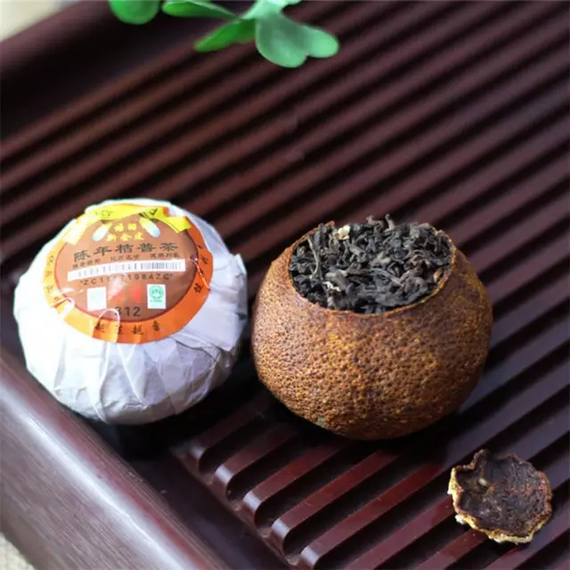 Yunnan Ripe Puerh Tea Orange Puer Tea Loose Leaf Tangerine Peel Packing 普洱茶 250g