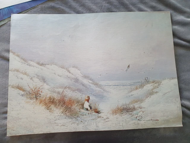 Quadro Paesaggio Dipinto a olio Su Tela