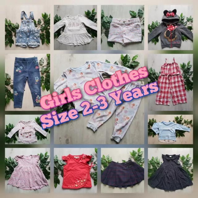 Girls Clothes Make Build Your Own Bundle Job Lot Size 2-3 years Dress Jeans Top