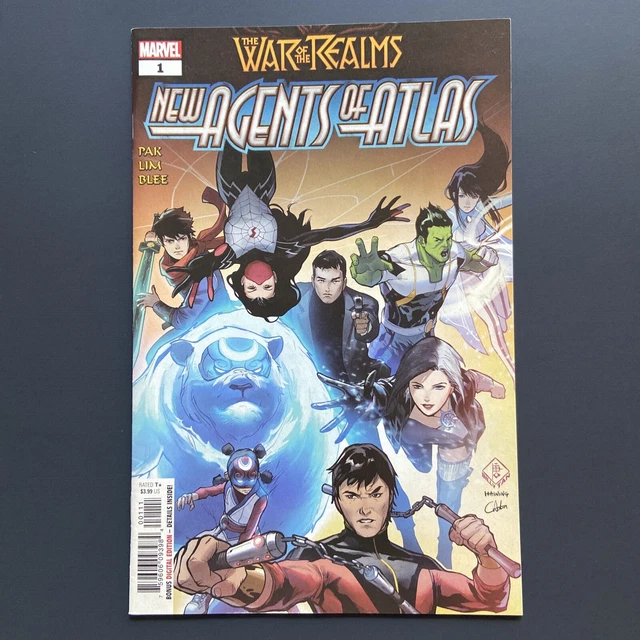 War Of The Realms New Agents Of Atlas #1 A Cover 1st Print Marvel 2019