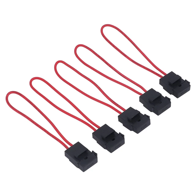 Porte-fusible En Ligne Porte-fusible à Lame Automobile Lot De 5 14 AWG Pour