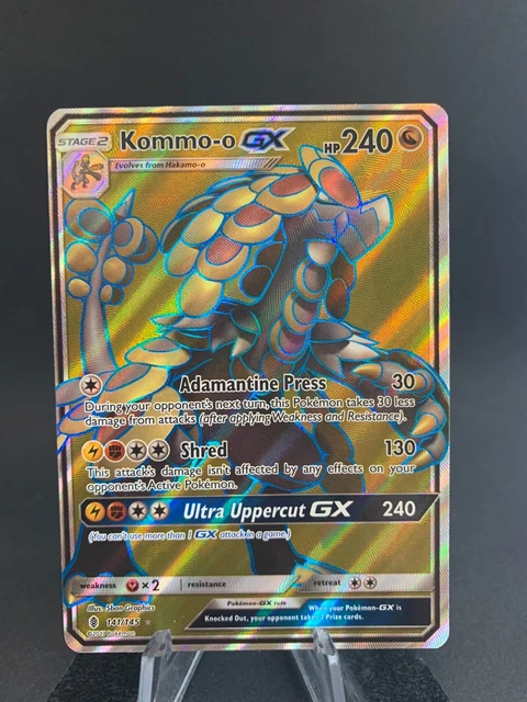 Pokémonkarten - Kommo-o GX - 141/145 - Guardians Rising - Full Art Ultra selten