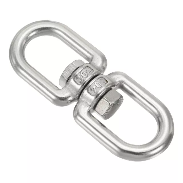 Double Ended Swivel Eye Hook M10 Working Load 875kg/1929lbs, for Hanging