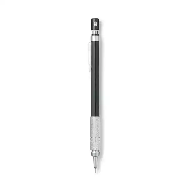 New 2024 Muji Low Center of Gravity Mechanical pencil Black 0.3mm Made In Japan