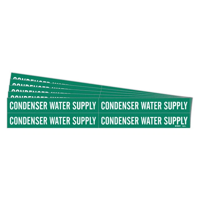 BRADY 7069-4-PK Pipe Marker,PK5