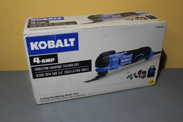 KOBALT 0028180 CORDED 8 Amp 1 2 Inch Reversible Impact Wrench With Sockets Case 101.00 PicClick