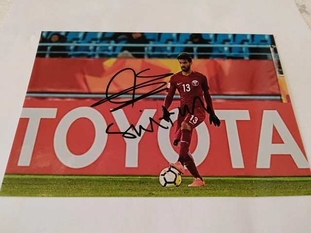 PHOTO SIGNÉE SULTAN Al Brake Qatar NEUVE EUR 9,99 PicClick FR