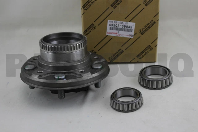 4350369045 Genuine Toyota HUB SUB-ASSY, FRONT AXLE, RH/LH 43503-69045 OEM