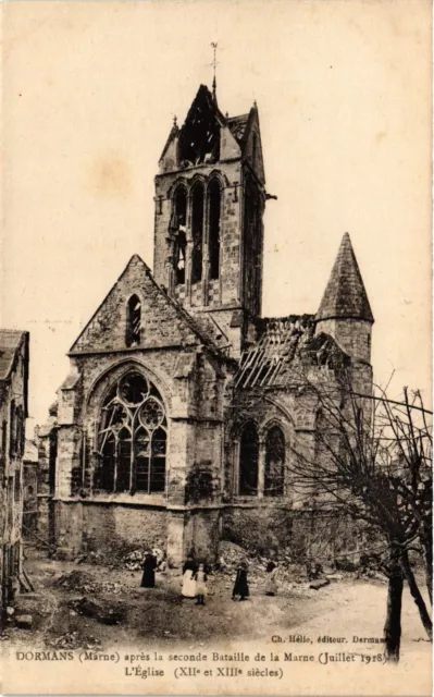 CPA AK Militaire - Dormans apres la seconde Bataille de la Marne (696665)