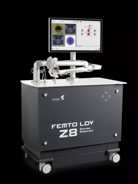 Ziemer LDV Z8 Femtosecond Cataract & Lasik Laser System - Manufacturer Certified