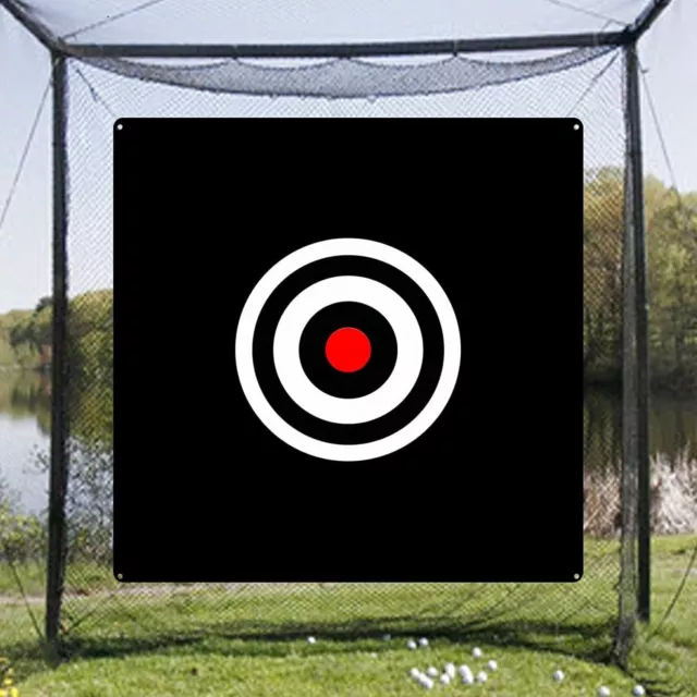 Golf Hitting Practice Net Target Cloth for Backyard Driving Range  58" x 59" UK