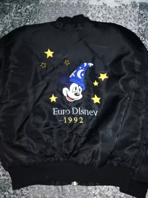 Veste disney euro disney 1992 disneyland paris blouson teddy eurodisney